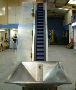 Small incline conveyor image